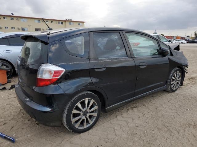 JHMGE8H57CC013022 - 2012 HONDA FIT SPORT BLACK photo 3