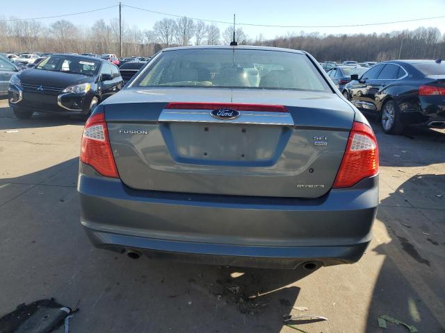 3FAHP0CG2CR307218 - 2012 FORD FUSION SEL TEAL photo 6