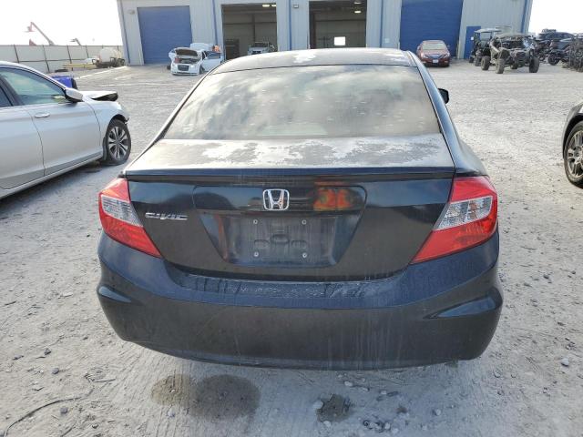 2HGFB2F89CH605312 - 2012 HONDA CIVIC EX BLACK photo 6