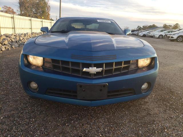 2G1FF1EV2A9180987 - 2010 CHEVROLET CAMARO LT BLUE photo 5