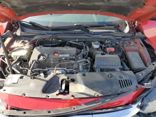 2HGFC2F51GH568183 - 2016 HONDA CIVIC LX RED photo 11