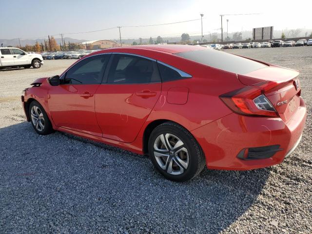 2HGFC2F51GH568183 - 2016 HONDA CIVIC LX RED photo 2