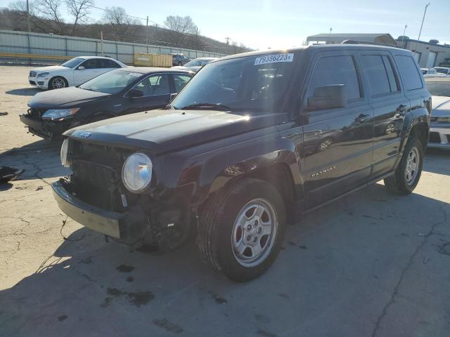 1C4NJPBB8HD166622 - 2017 JEEP PATRIOT SPORT BLACK photo 1