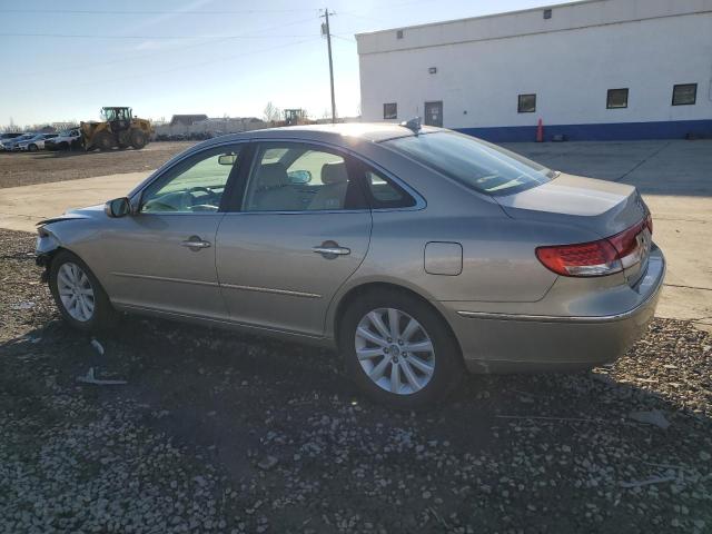 KMHFC46F49A360346 - 2009 HYUNDAI AZERA SE BEIGE photo 2