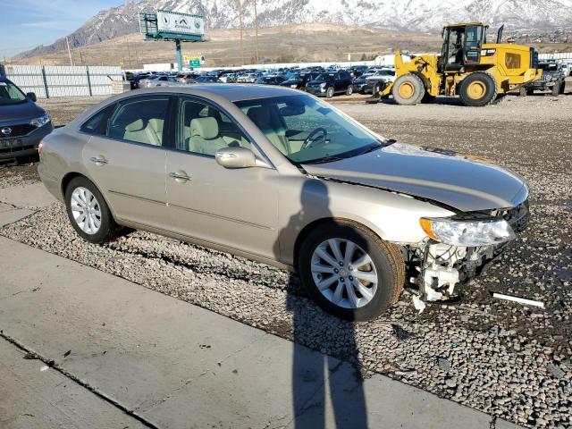 KMHFC46F49A360346 - 2009 HYUNDAI AZERA SE BEIGE photo 4