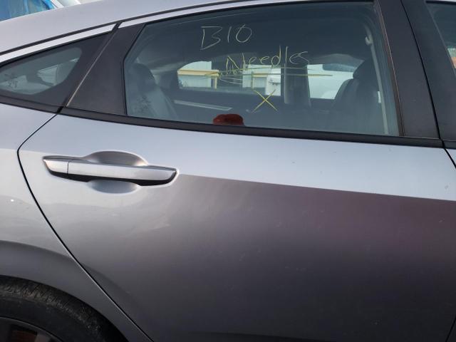 19XFC1F70LE221041 - 2020 HONDA CIVIC EXL ვერცხლისფერი ფოტო 10