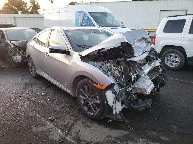 19XFC1F70LE221041 - 2020 HONDA CIVIC EXL ვერცხლისფერი ფოტო 4