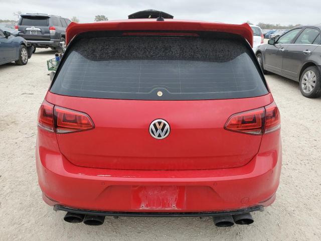 WVWVF7AU7HW068688 - 2017 VOLKSWAGEN GOLF R RED photo 6