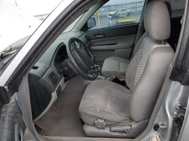 JF1SG65694H718437 - 2004 SUBARU FORESTER 2.5XS Серебристый фото 7