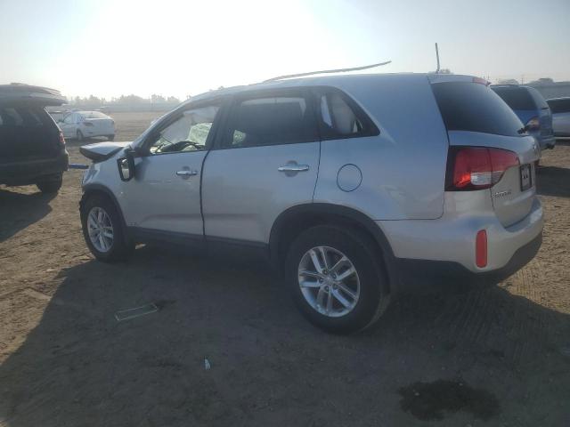 5XYKTCA60EG486220 - 2014 KIA SORENTO LX SILVER photo 2