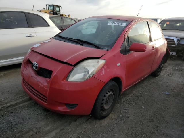 JTDJT923975050027 - 2007 TOYOTA YARIS RED photo 1