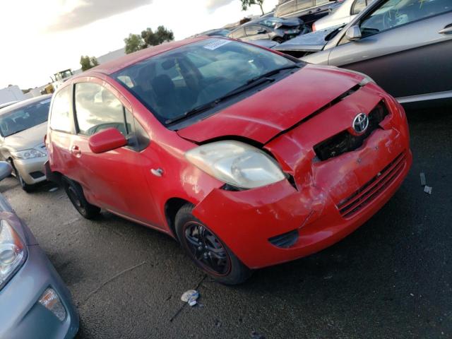 JTDJT923975050027 - 2007 TOYOTA YARIS RED photo 4