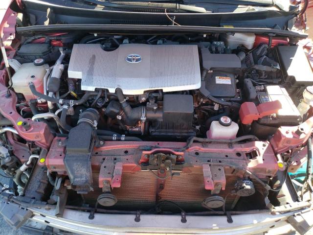 JTDKARFPXH3049263 - 2017 TOYOTA PRIUS PRIM Qırmızı foto 11