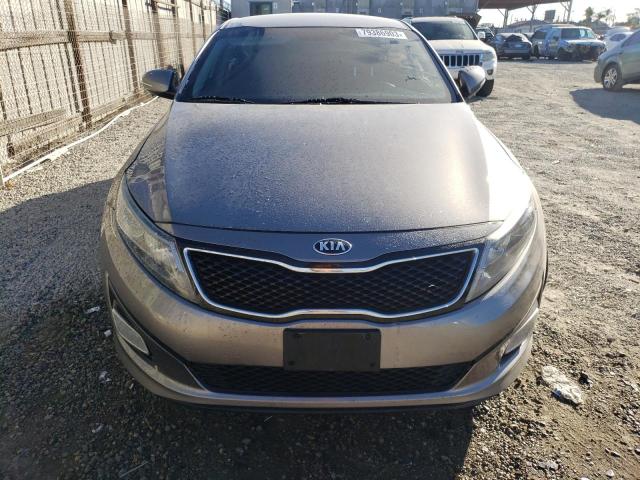 5XXGM4A77FG514165 - 2015 KIA OPTIMA LX GRAY photo 5