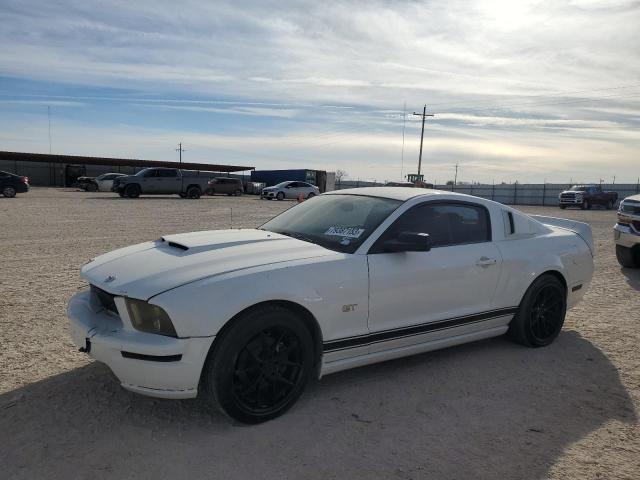 1ZVFT82H675323188 - 2007 FORD MUSTANG GT WHITE photo 1
