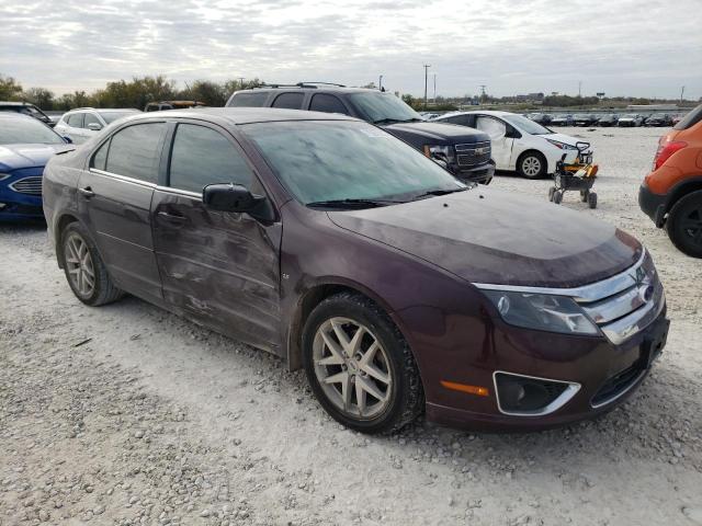 3FAHP0JA0BR303276 - 2011 FORD FUSION SEL BURGUNDY photo 4