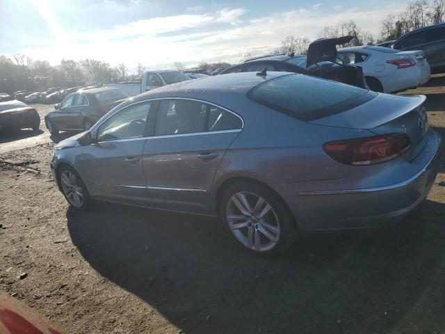 WVWRP7AN8DE529100 - 2013 VOLKSWAGEN CC LUXURY BLUE photo 2