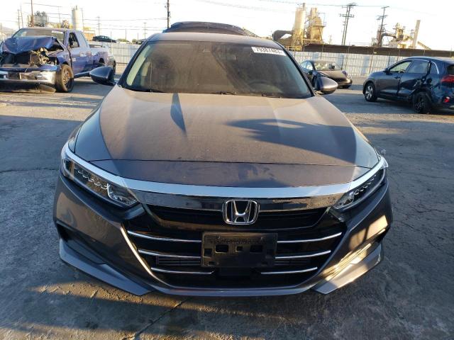 1HGCV1F12MA020983 - 2021 HONDA ACCORD LX GRAY photo 5