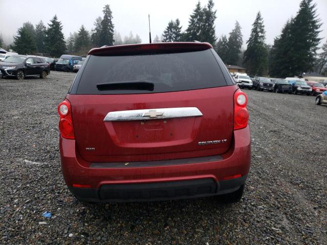 2CNFLEEC2B6313736 - 2011 CHEVROLET EQUINOX LT RED photo 6