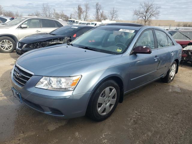 5NPET4AC3AH616552 - 2010 HYUNDAI SONATA GLS BLUE photo 1