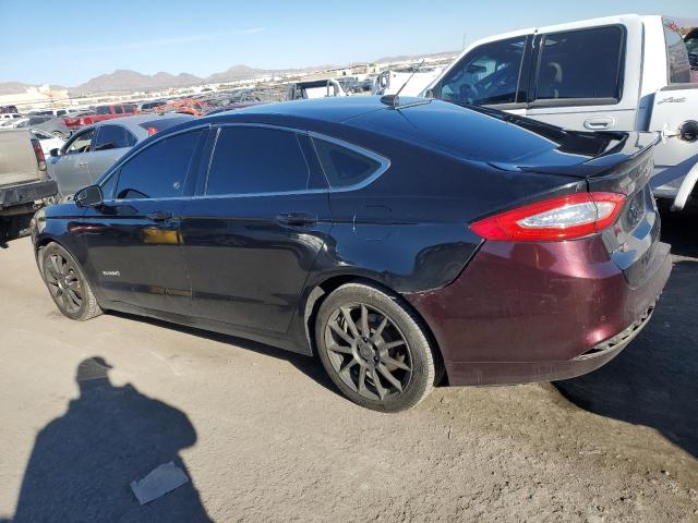 3FA6P0LU7ER192664 - 2014 FORD FUSION SE HYBRID BLACK photo 2