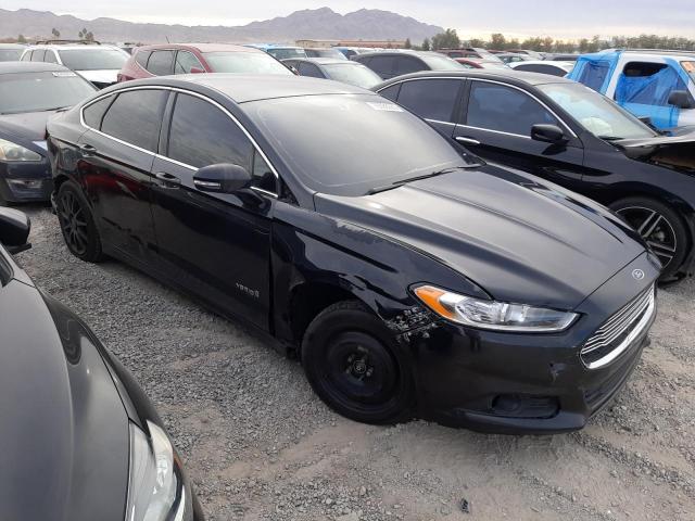 3FA6P0LU7ER192664 - 2014 FORD FUSION SE HYBRID BLACK photo 4