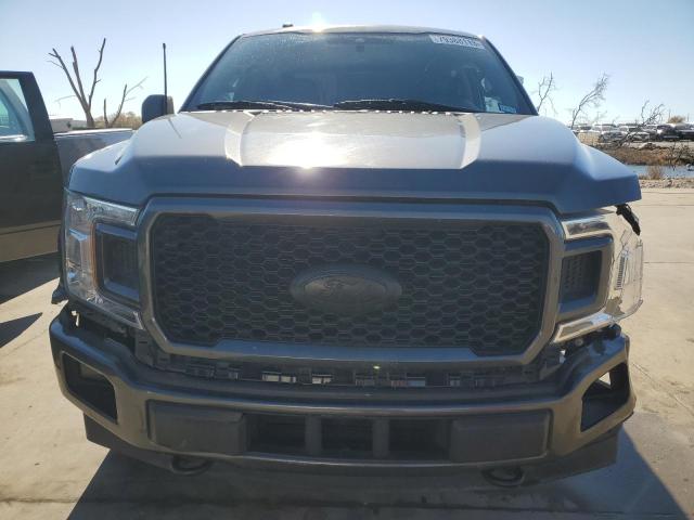 1FTEW1EP9KKD81256 - 2019 FORD F150 SUPERCREW GRAY photo 5