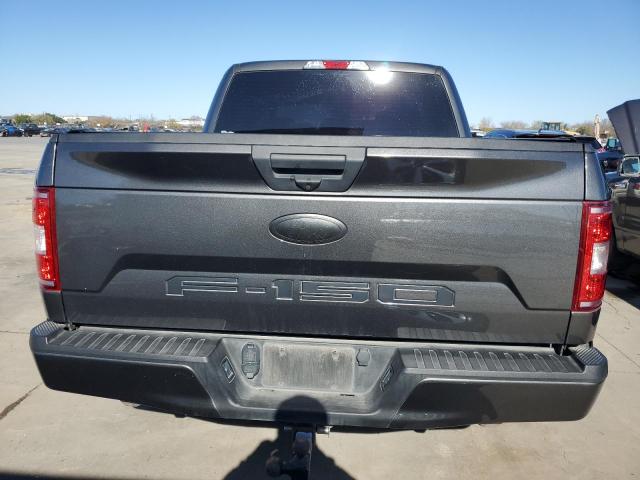 1FTEW1EP9KKD81256 - 2019 FORD F150 SUPERCREW GRAY photo 6