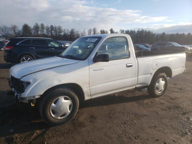 4TANL42N2YZ613379 - 2000 TOYOTA TACOMA WHITE photo 1