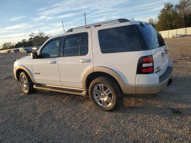 1FMEU74E67UB16424 - 2007 FORD EXPLORER EDDIE BAUER WHITE photo 2