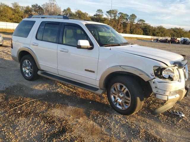 1FMEU74E67UB16424 - 2007 FORD EXPLORER EDDIE BAUER WHITE photo 4