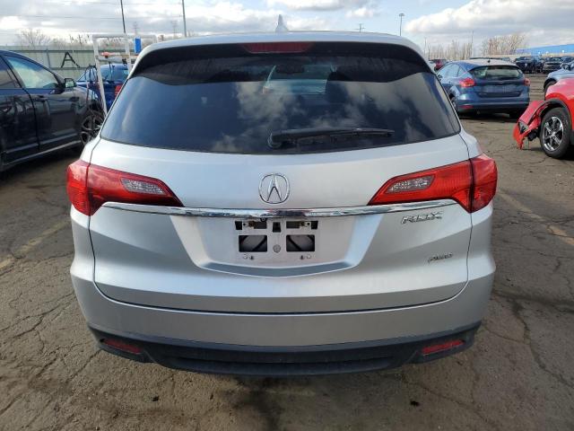 5J8TB4H35EL017977 - 2014 ACURA RDX SILVER photo 6