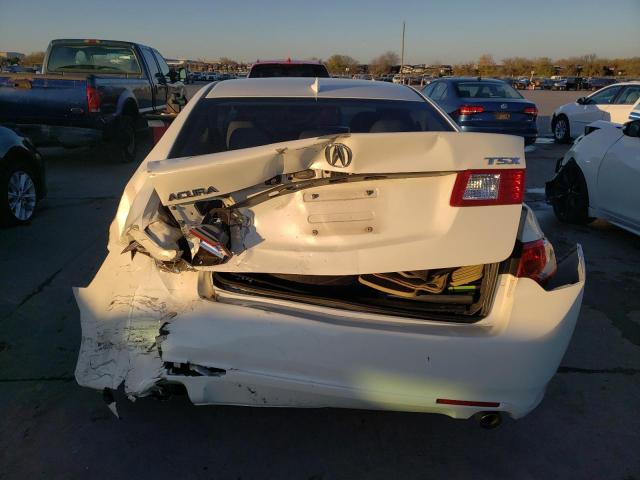 JH4CU4F6XAC000316 - 2010 ACURA TSX WHITE photo 6