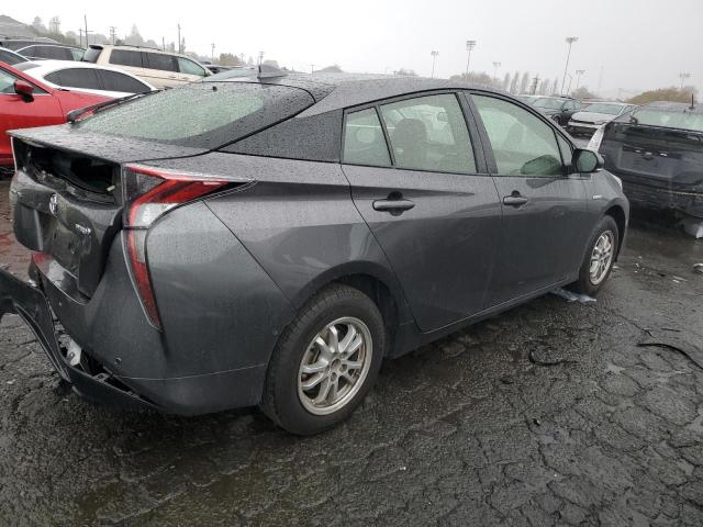 JTDKARFU8J3544993 - 2018 TOYOTA PRIUS BLACK photo 3