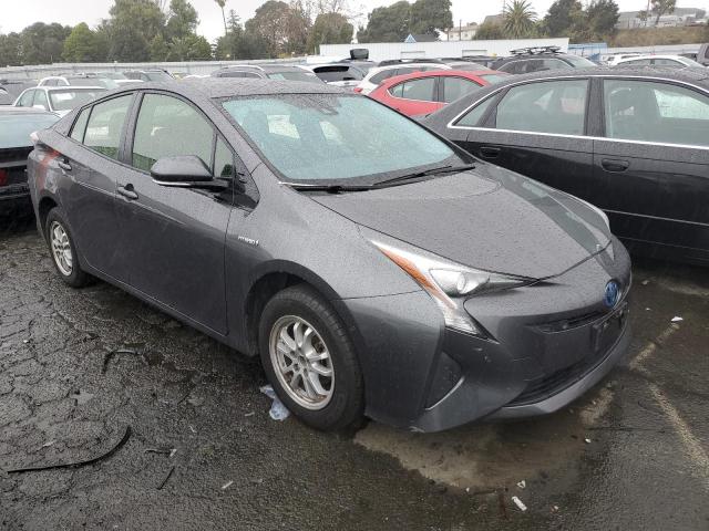 JTDKARFU8J3544993 - 2018 TOYOTA PRIUS BLACK photo 4