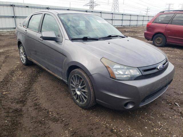 1FAHP3GN2BW135746 - 2011 FORD FOCUS SES GRAY photo 4