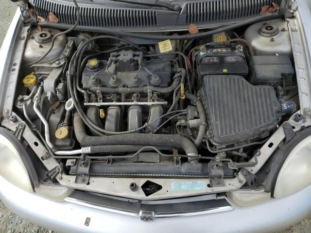 1B3ES46C91D294714 - 2001 DODGE NEON SE SILVER photo 11