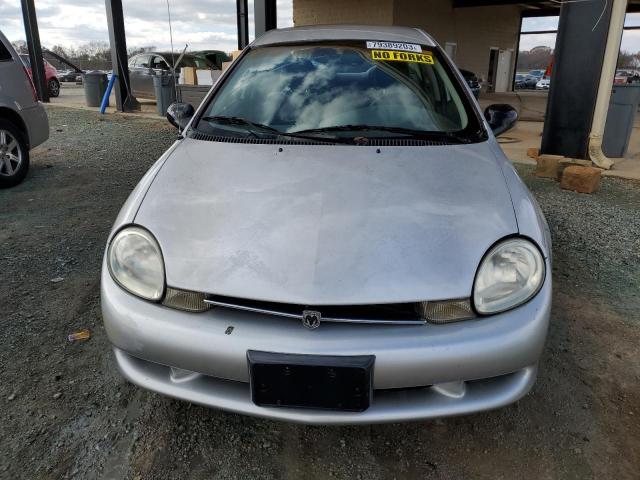 1B3ES46C91D294714 - 2001 DODGE NEON SE SILVER photo 5