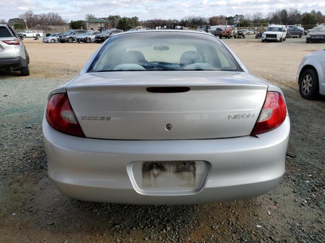 1B3ES46C91D294714 - 2001 DODGE NEON SE SILVER photo 6