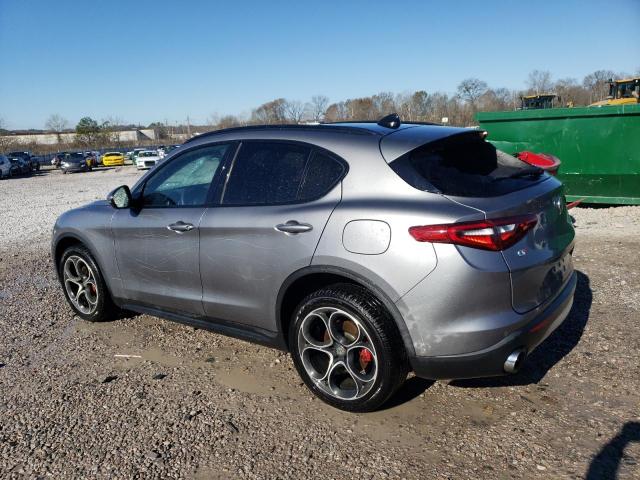ZASPAKBN4K7C65053 - 2019 ALFA ROMEO STELVIO TI GRAY photo 2