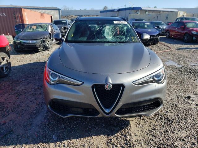 ZASPAKBN4K7C65053 - 2019 ALFA ROMEO STELVIO TI GRAY photo 5