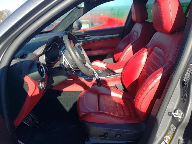 ZASPAKBN4K7C65053 - 2019 ALFA ROMEO STELVIO TI GRAY photo 7