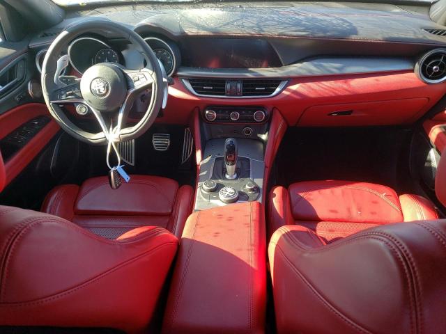 ZASPAKBN4K7C65053 - 2019 ALFA ROMEO STELVIO TI GRAY photo 8