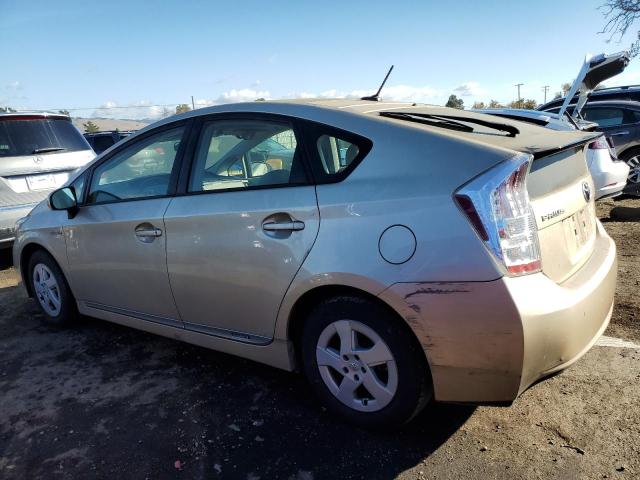 JTDKN3DU0A0205649 - 2010 TOYOTA PRIUS TAN photo 2