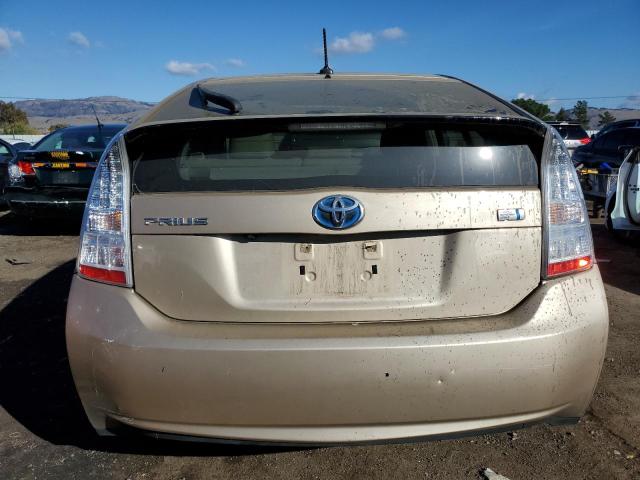 JTDKN3DU0A0205649 - 2010 TOYOTA PRIUS TAN photo 6