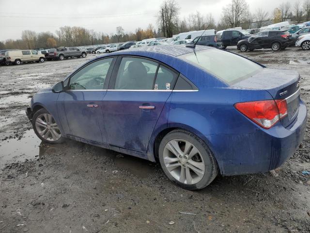 1G1PH5SC9C7281120 - 2012 CHEVROLET CRUZE LTZ BLUE photo 2