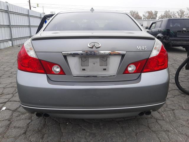 JNKBY01EX7M400516 - 2007 INFINITI M45 BASE SILVER photo 6