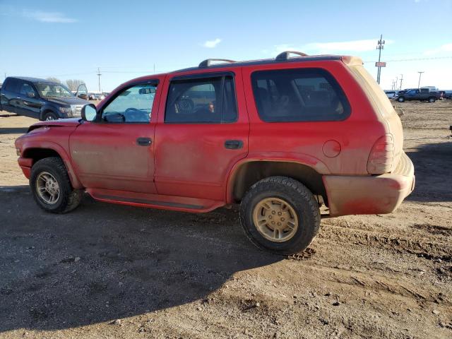 1B4HS28Y1XF629354 - 1999 DODGE DURANGO RED photo 2