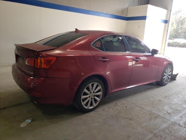 JTHCK262992029248 - 2009 LEXUS IS 250 RED photo 3