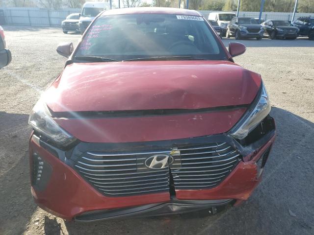 KMHC75LC3KU132480 - 2019 HYUNDAI IONIQ SEL RED photo 5